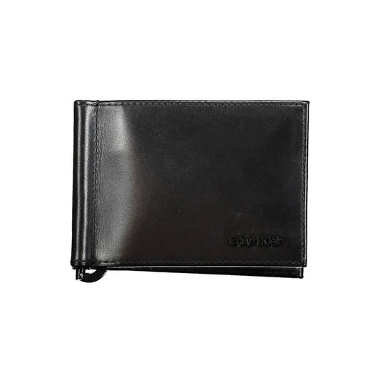 Calvin Klein Black Leather Men Wallet Mens Wallet
