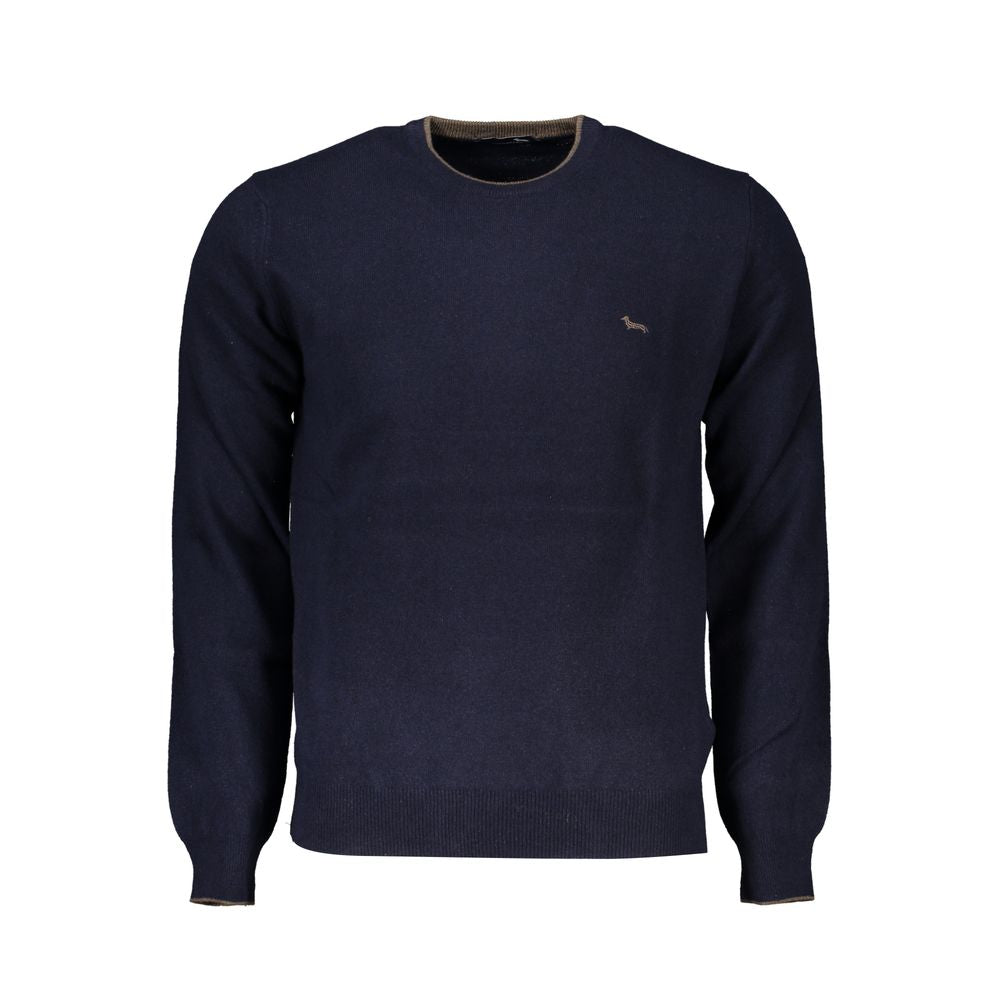 Harmont & Blaine Sophisticated Crew Neck Cashmere Blend Sweater Mens Sweater
