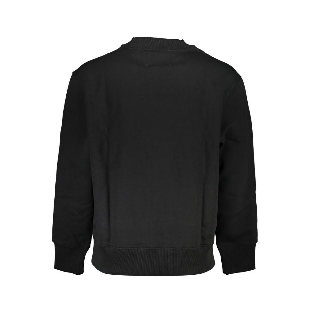 Calvin Klein Black Cotton Men Sweater Mens Sweater