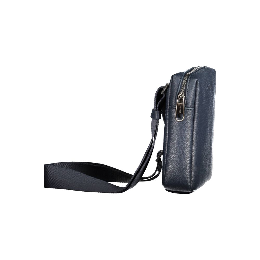 Calvin Klein Blue Polyester Men Shoulder Bag Mens Shoulder Bag