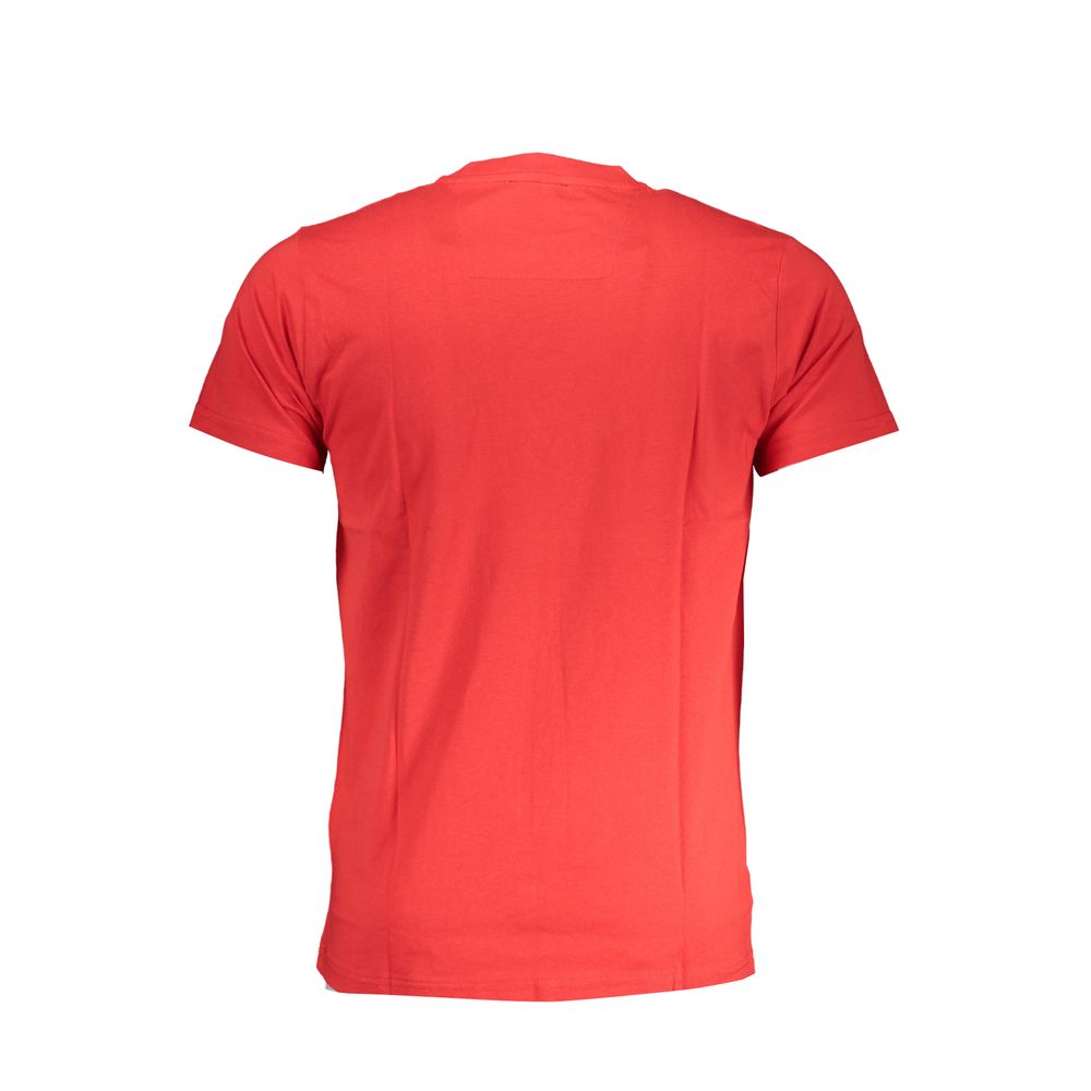Cavalli Class Red Cotton T-Shirt Mens T-Shirt