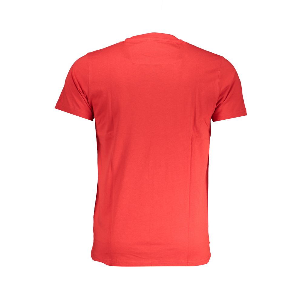 Cavalli Class Red Cotton T-Shirt Mens T-Shirt