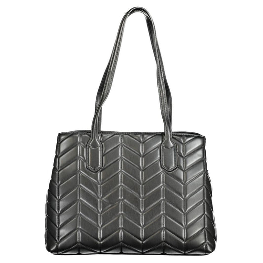 Mario Valentino Black Polyethylene Handbag