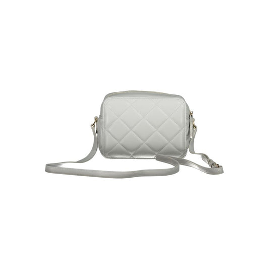 Mario Valentino Gray Polyethylene Handbag
