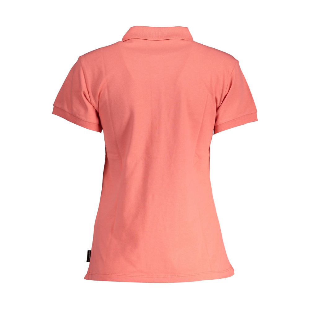 North Sails Pink Organic Cotton Women Polo