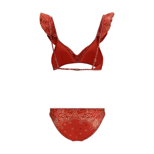 Zimmermann Red Polyamide Bikini