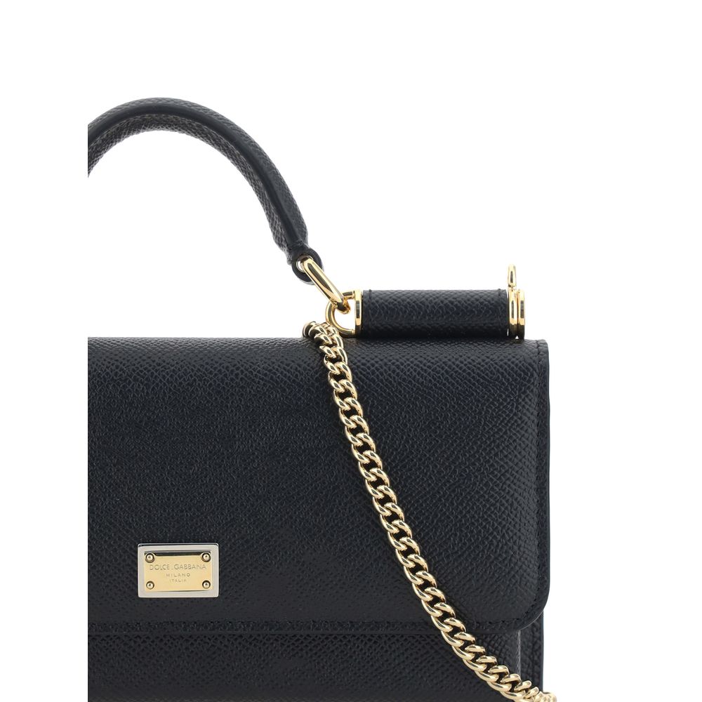 Dolce & Gabbana Micro Sicily Shoulder Bag Womens Shoulder Bag