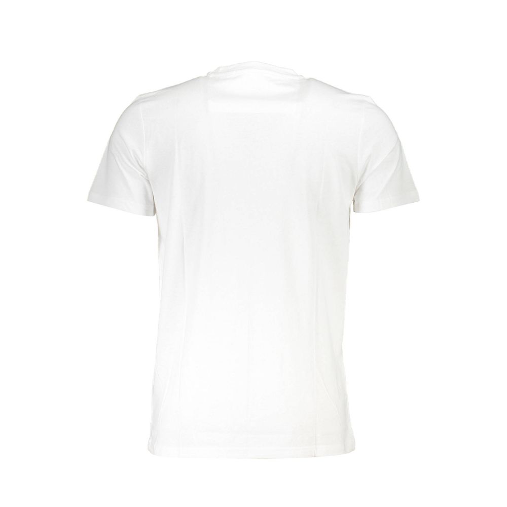 Cavalli Class White Cotton Men T-Shirt Mens T-Shirt