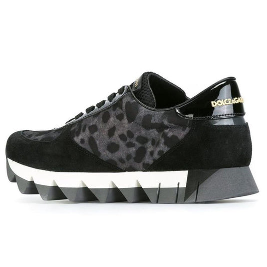 Dolce & Gabbana Black Calfskin Sneaker