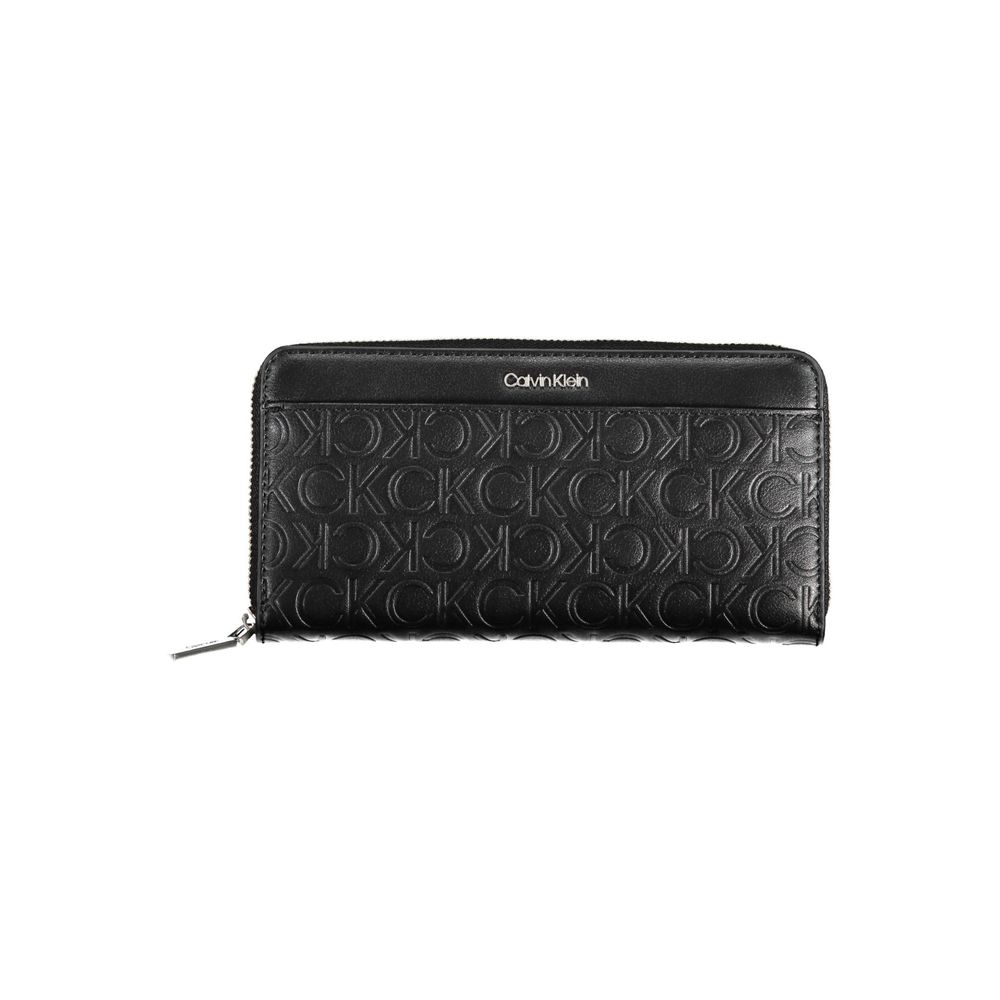 Calvin Klein Black Polyethylene Women Wallet Womens Wallet