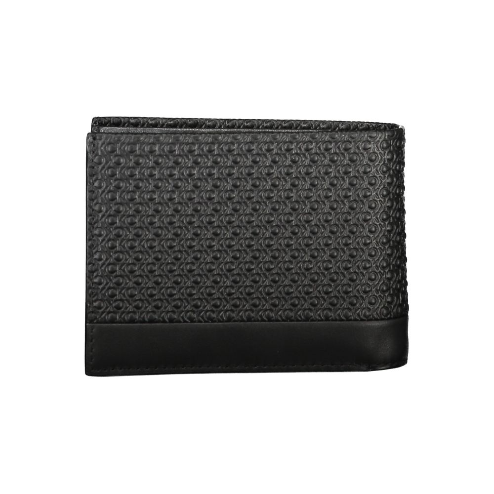 Calvin Klein Elegant Black Leather RFID Wallet Mens Wallet
