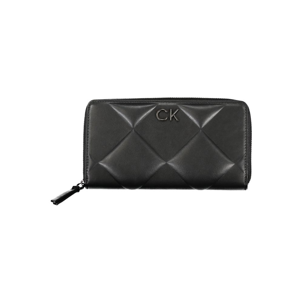 Calvin Klein Sleek Black RFID Blocking Wallet - Chic Accessory Womens Wallet