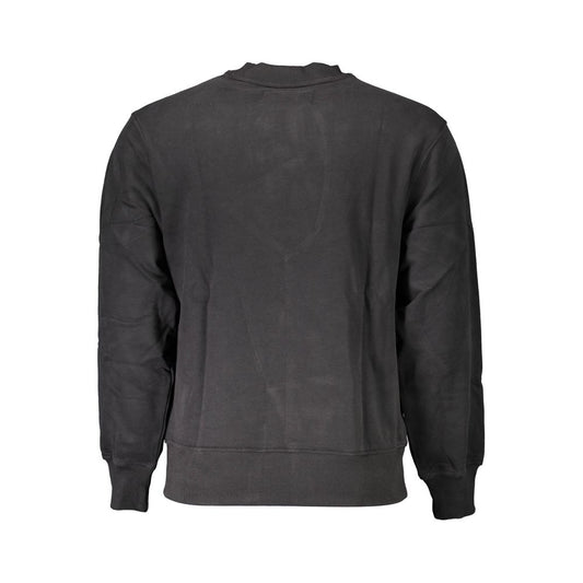 Calvin Klein Black Cotton Men Sweatshirt