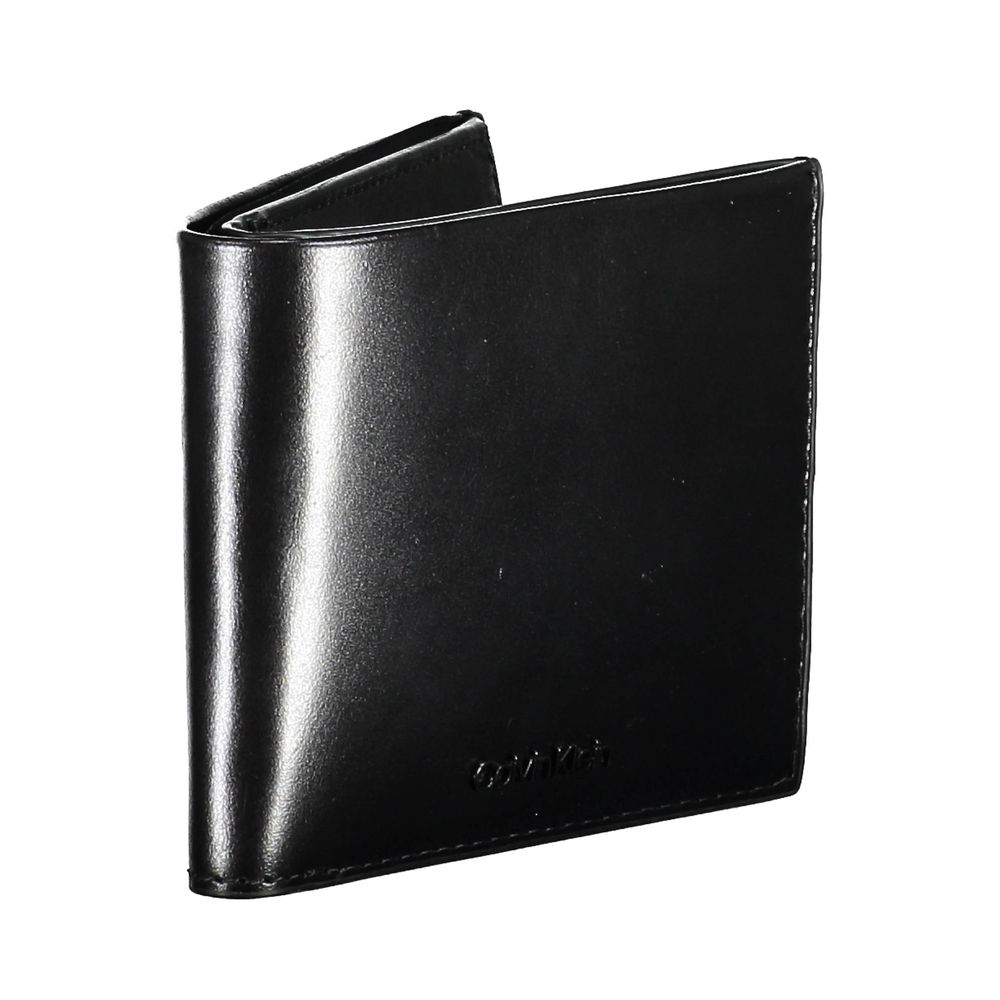 Calvin Klein Black Leather Men Wallet Mens Wallet