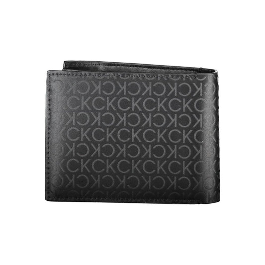 Calvin Klein Black Polyester Men Wallet Mens Wallet