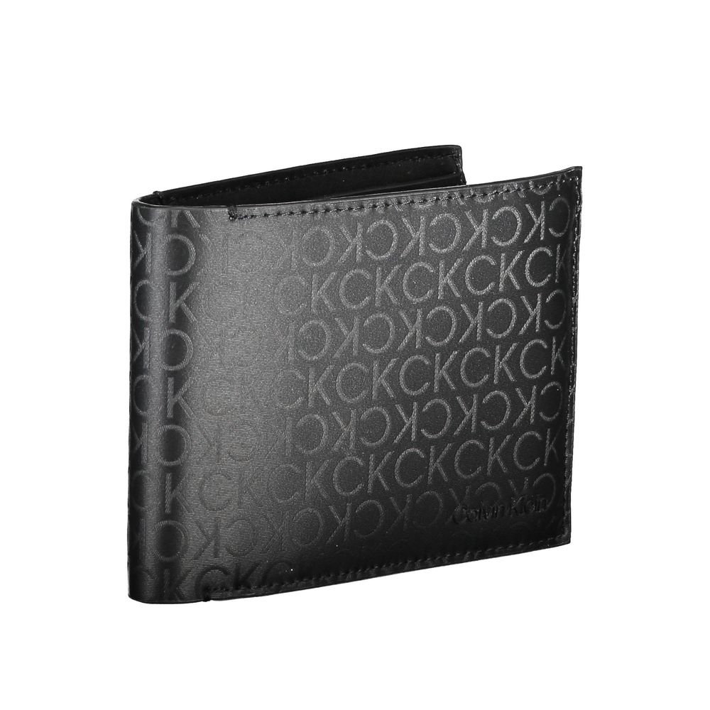 Calvin Klein Black Polyester Men Wallet Mens Wallet