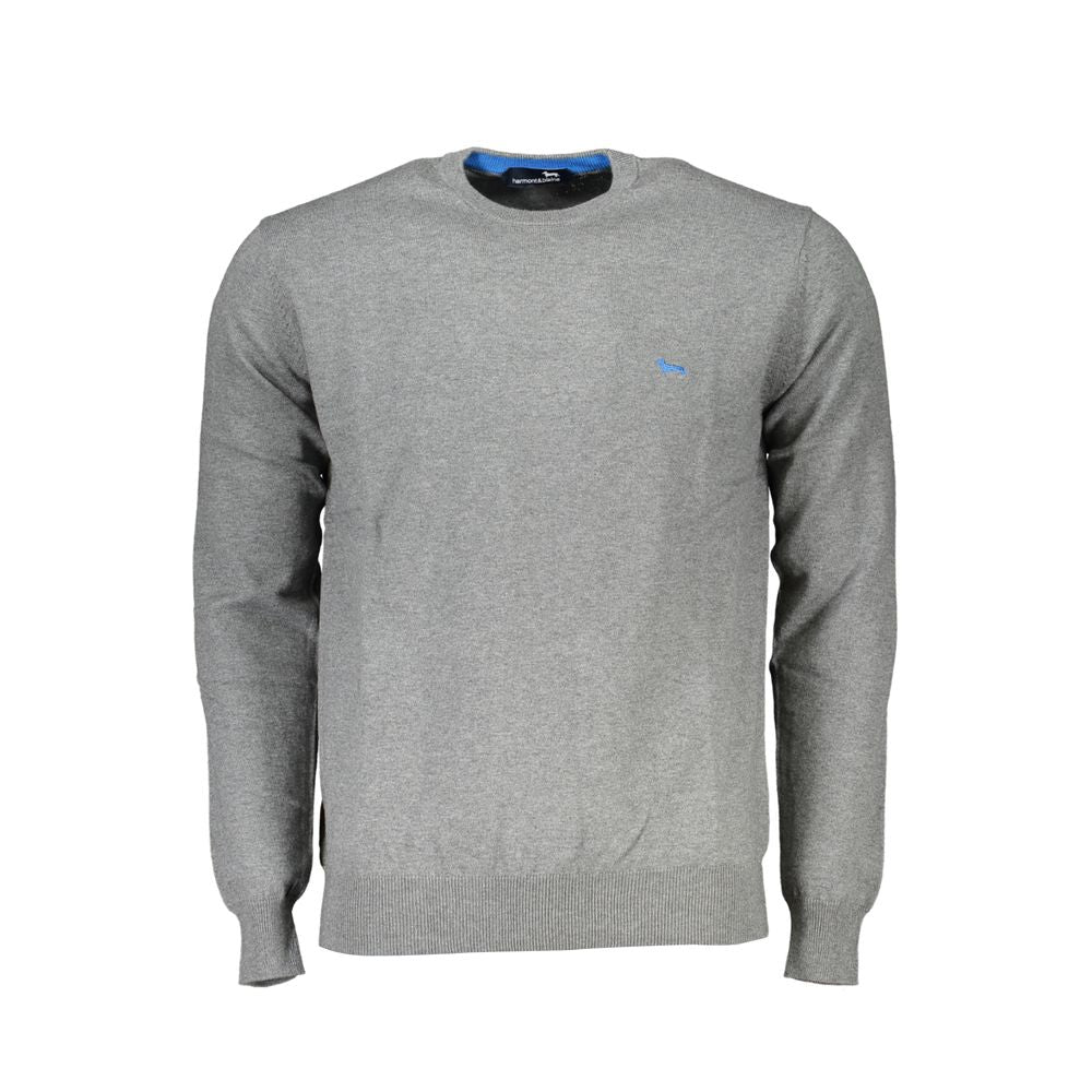 Harmont & Blaine Brown Cotton Men Sweater Mens Sweater