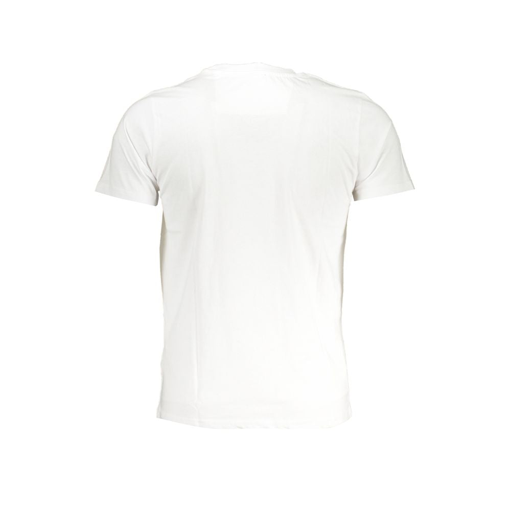 Cavalli Class White Cotton T-Shirt Mens T-Shirt