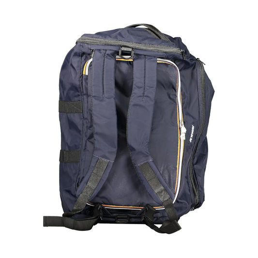 K-WAY Blue Polyester Backpack Mens Backpack