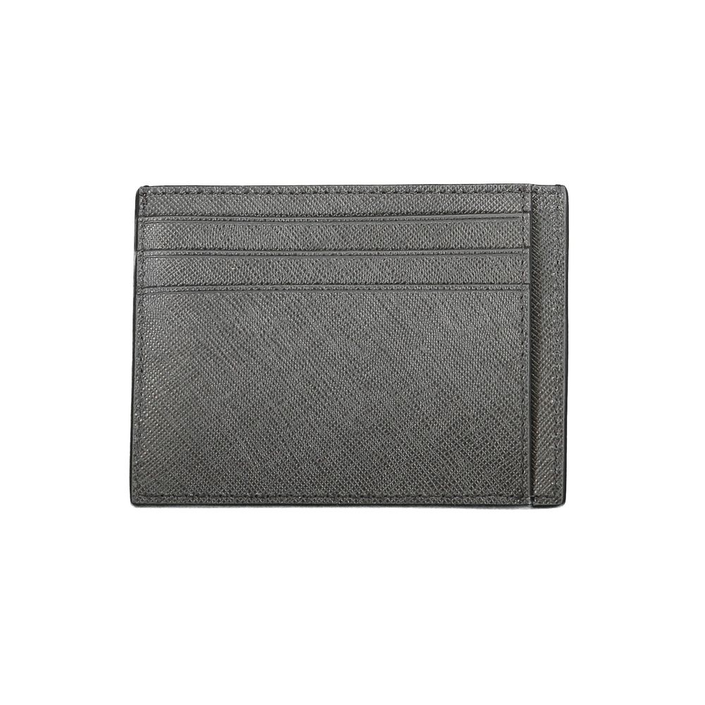 Calvin Klein Black Leather Wallet Mens Wallet