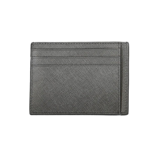 Calvin Klein Black Leather Mens Wallet Holder Mens Wallet