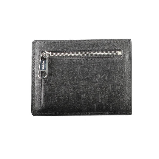 Calvin Klein Black Polyester Men Wallet Mens Wallet