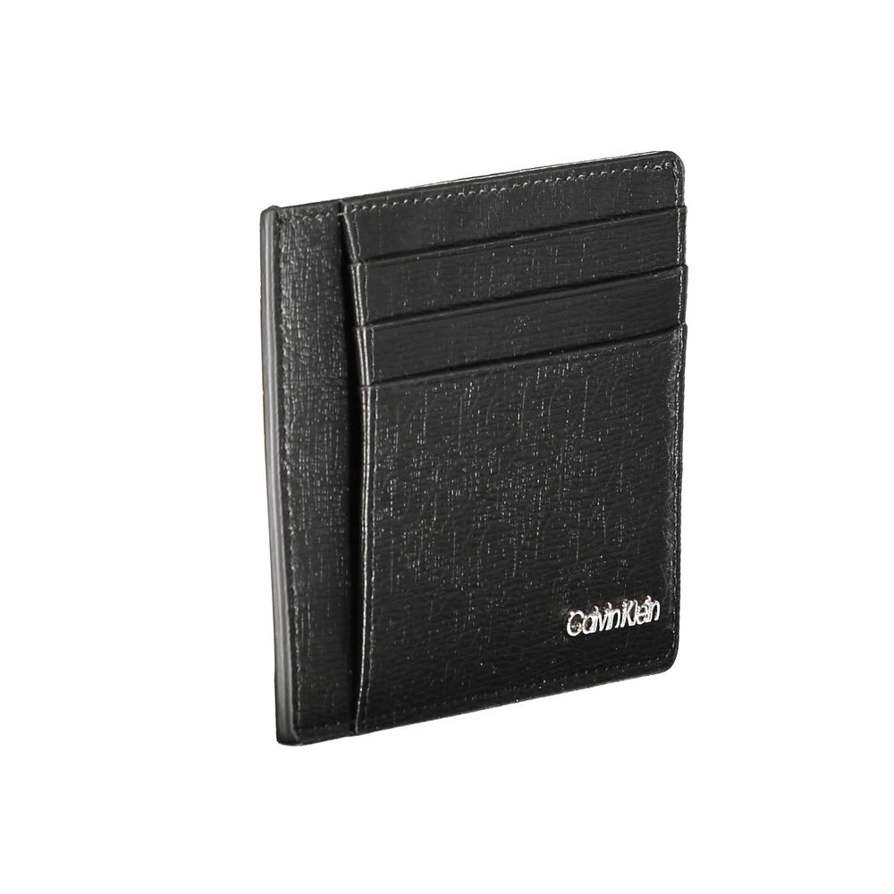Calvin Klein Black Polyester Men Wallet Mens Wallet