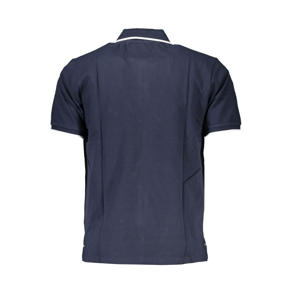 North Sails Blue Cotton Polo Shirt Mens T-Shirt