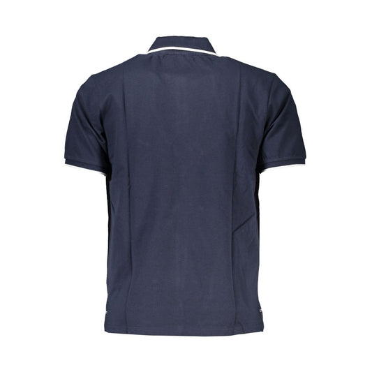 North Sails Blue Cotton Polo Shirt Mens T-Shirt