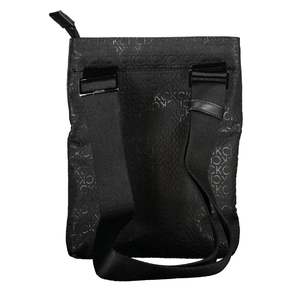 Calvin Klein Eco-Conscious Sleek Black Shoulder Bag Mens Shoulder Bag
