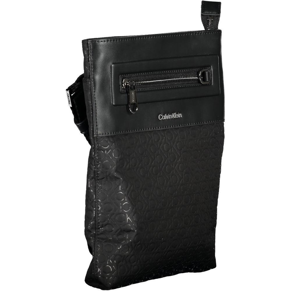 Calvin Klein Eco-Conscious Sleek Black Shoulder Bag Mens Shoulder Bag