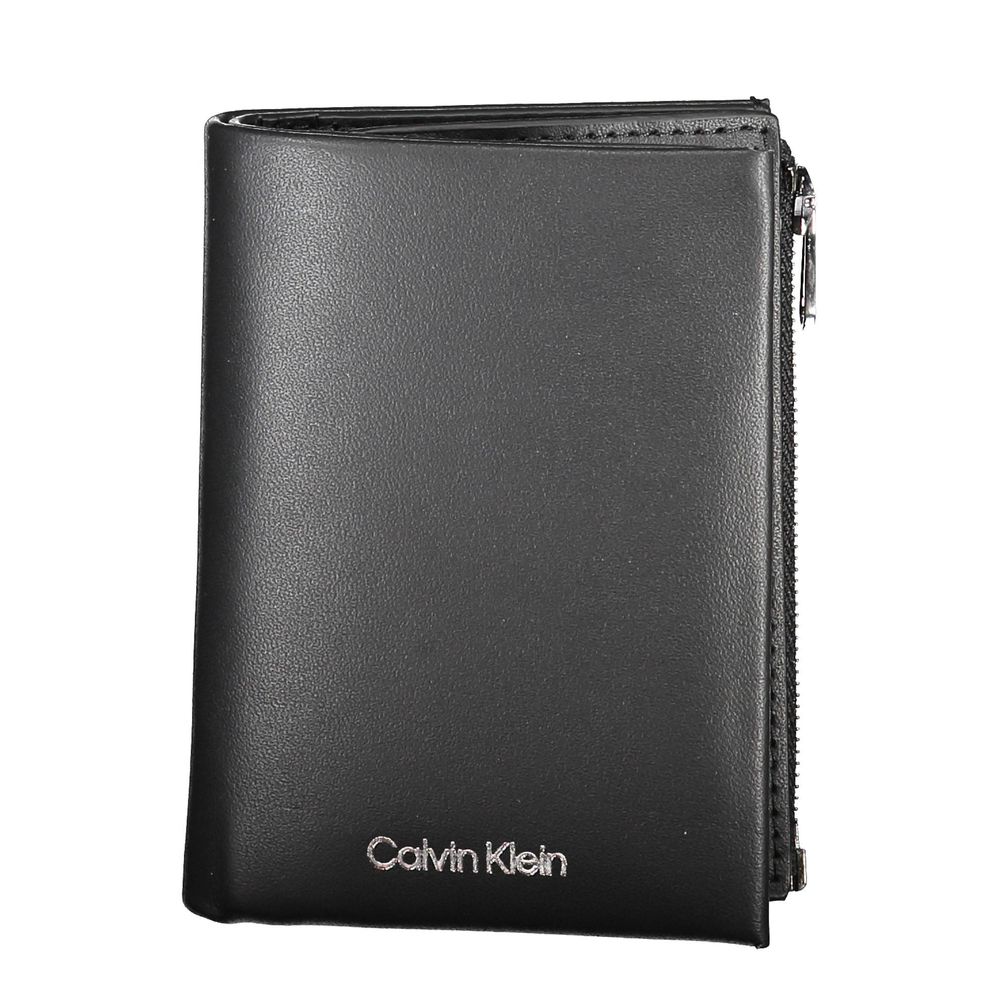 Calvin Klein Black Leather Men Wallet Mens Wallet