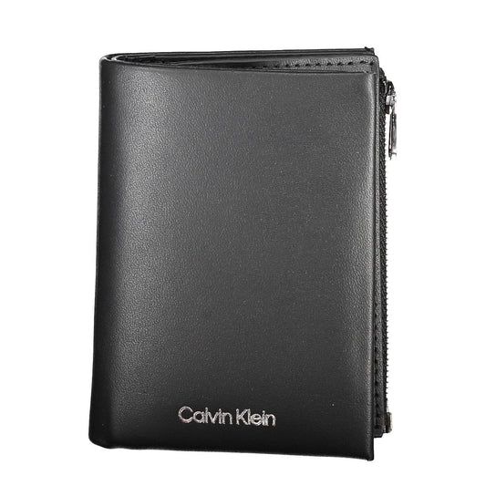 Calvin Klein Black Leather Men Wallet Mens Wallet