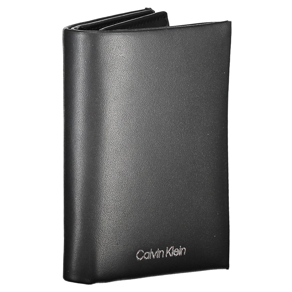 Calvin Klein Black Leather Men Wallet Mens Wallet