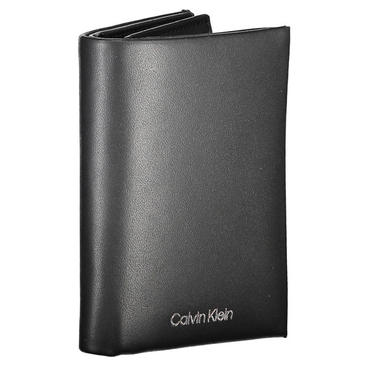 Calvin Klein Black Leather Men Wallet Mens Wallet
