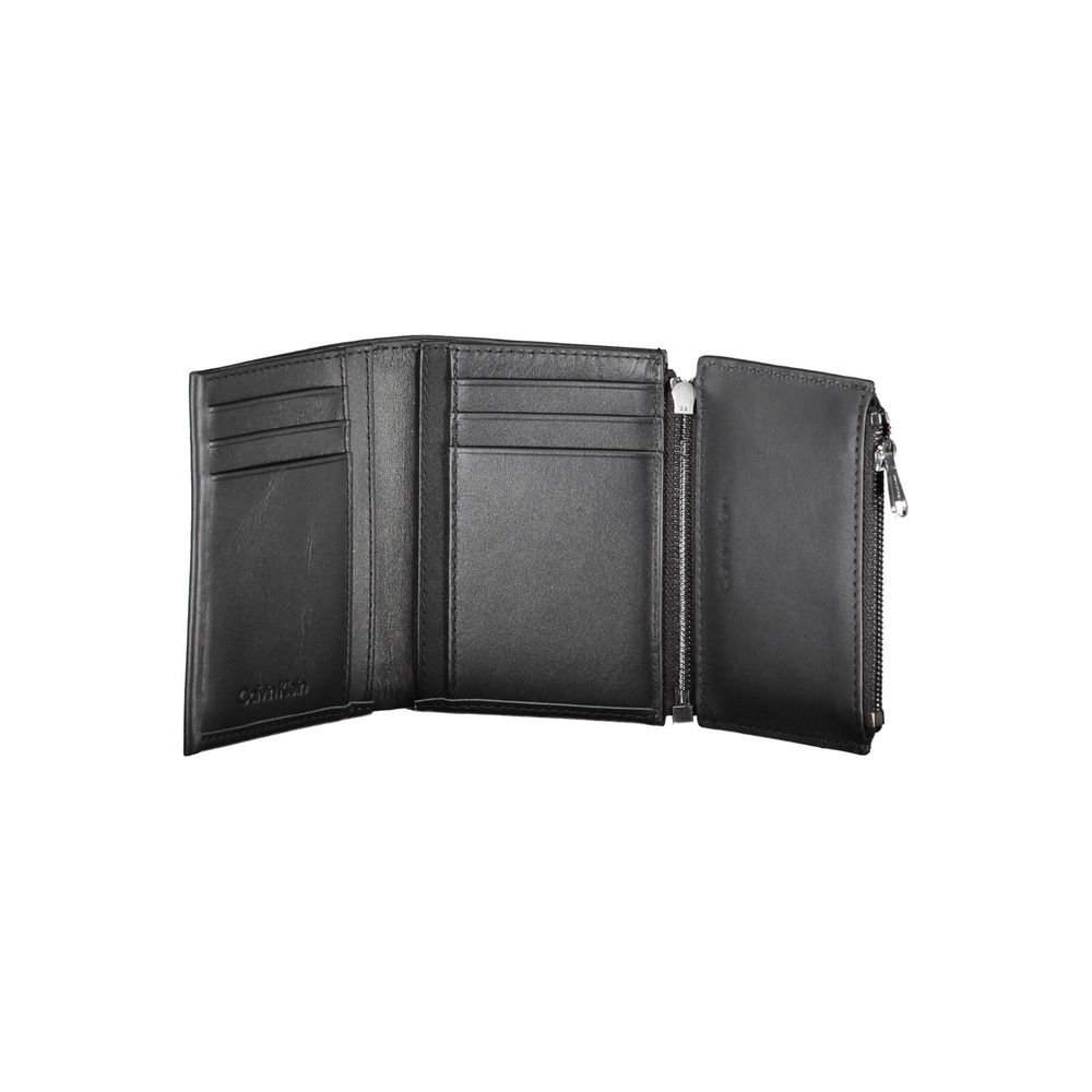Calvin Klein Black Leather Men Wallet Mens Wallet