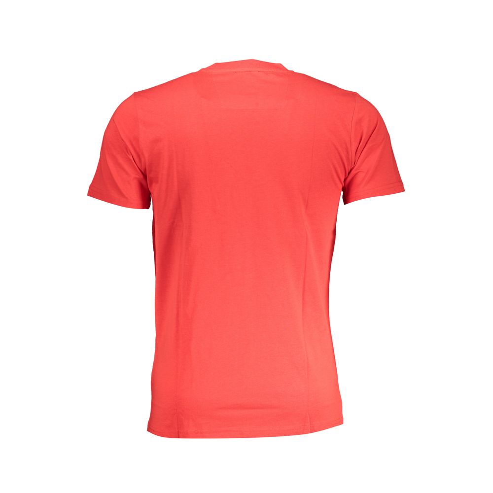 Cavalli Class Red Cotton T-Shirt Mens T-Shirt