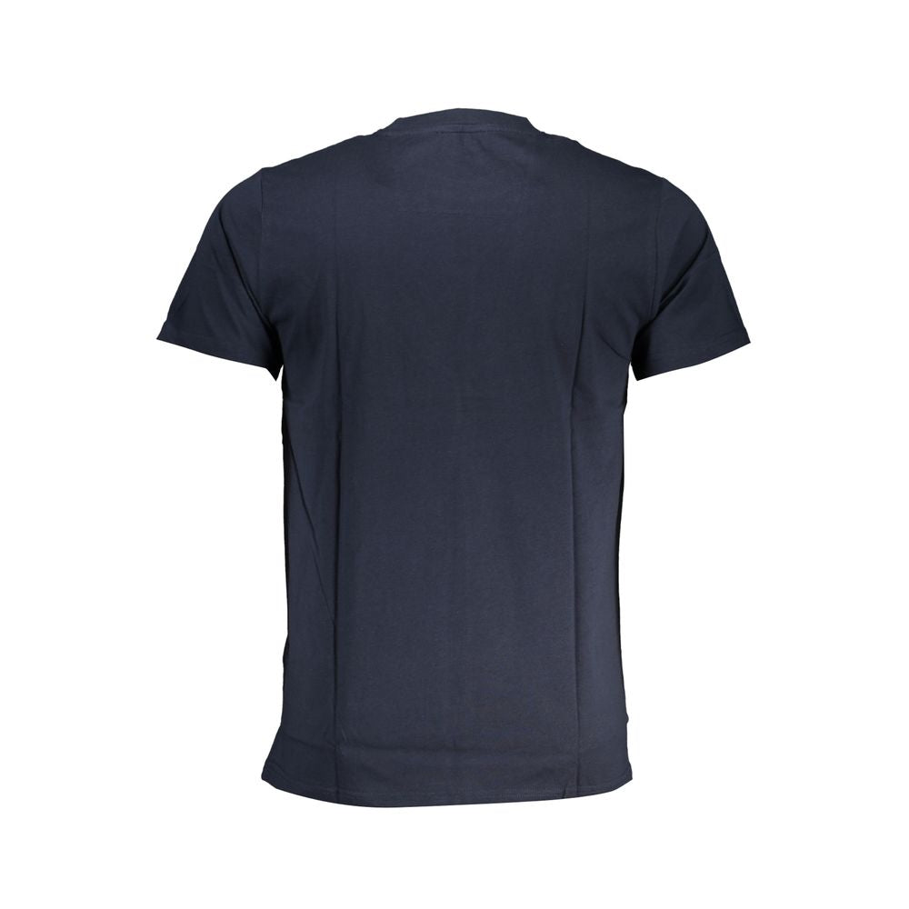 Cavalli Class Blue Cotton T-Shirt Mens T-Shirt