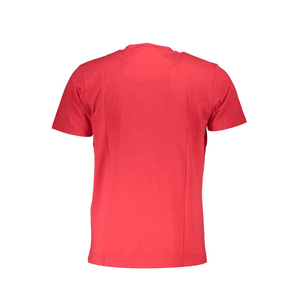 Cavalli Class Rosso Cotton Men's T-Shirt