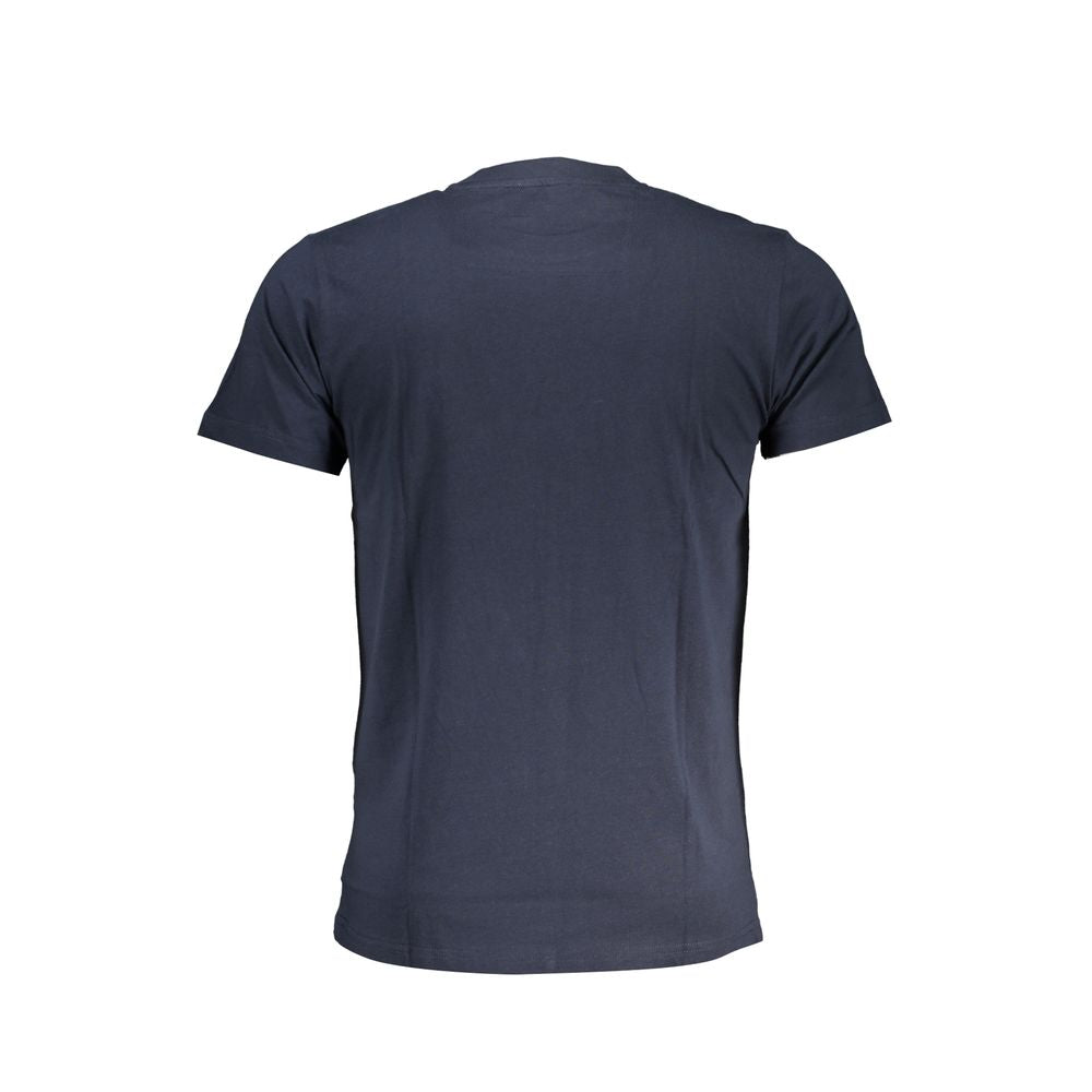 Cavalli Class Blue Cotton T-Shirt Mens T-Shirt