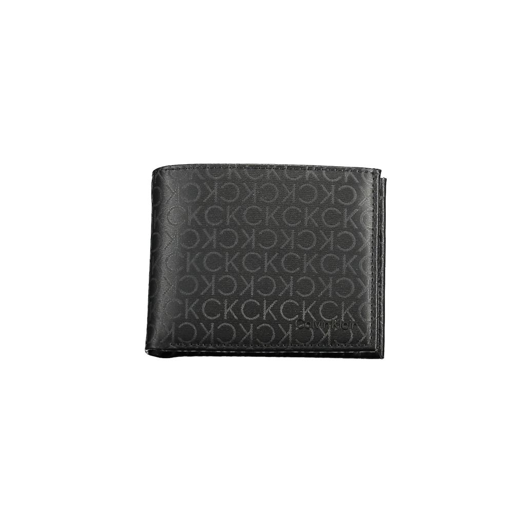 Calvin Klein Black Polyester Men Wallet Mens Wallet