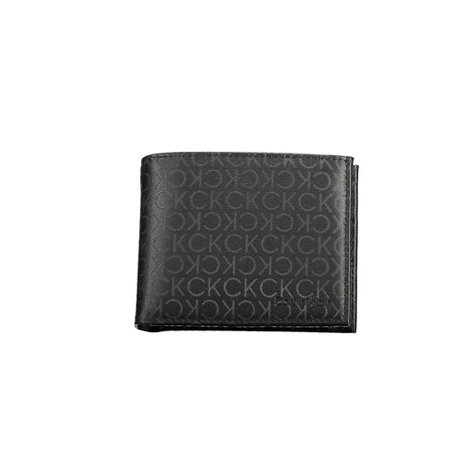 Calvin Klein Black Polyester Men Wallet Mens Wallet