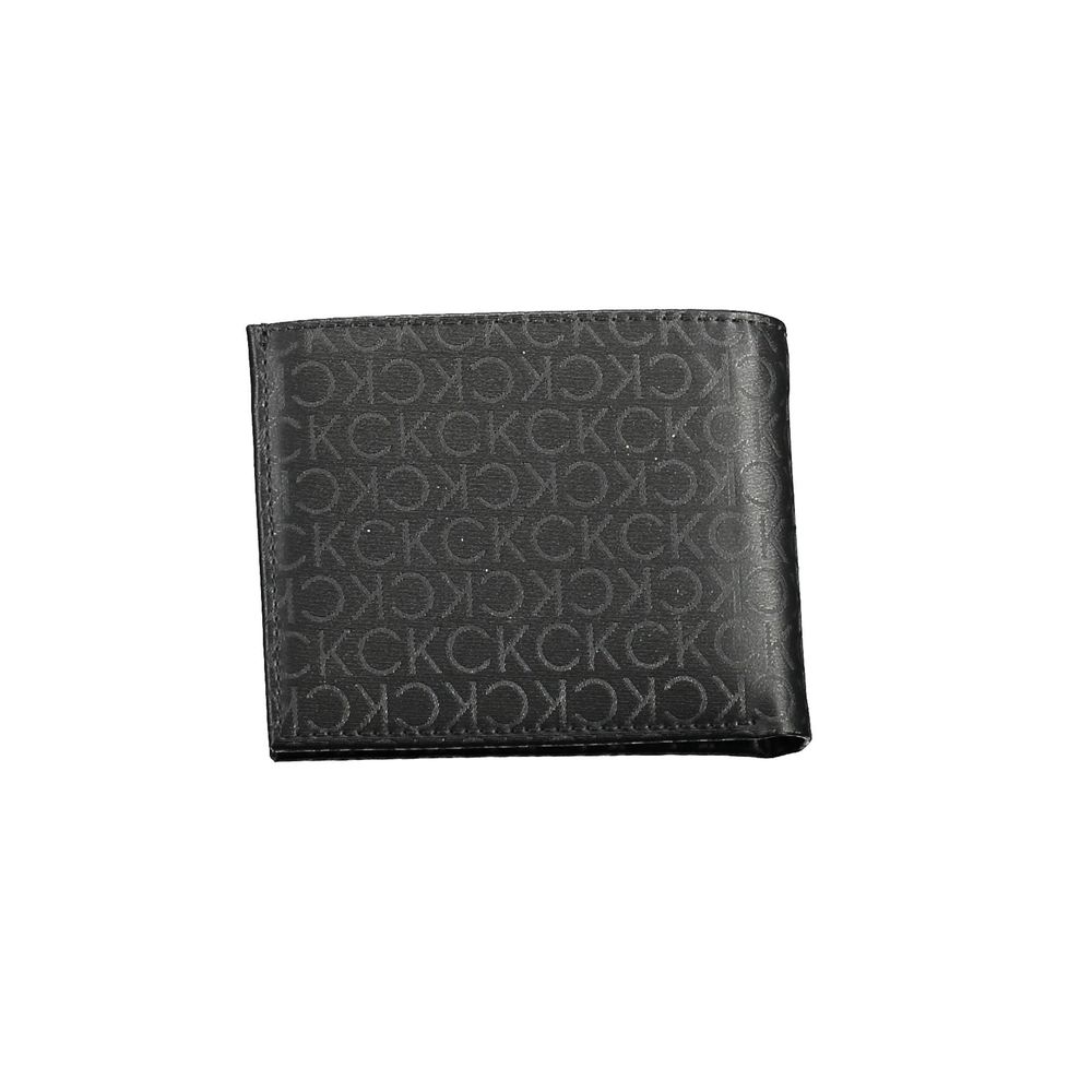 Calvin Klein Black Polyester Men Wallet Mens Wallet