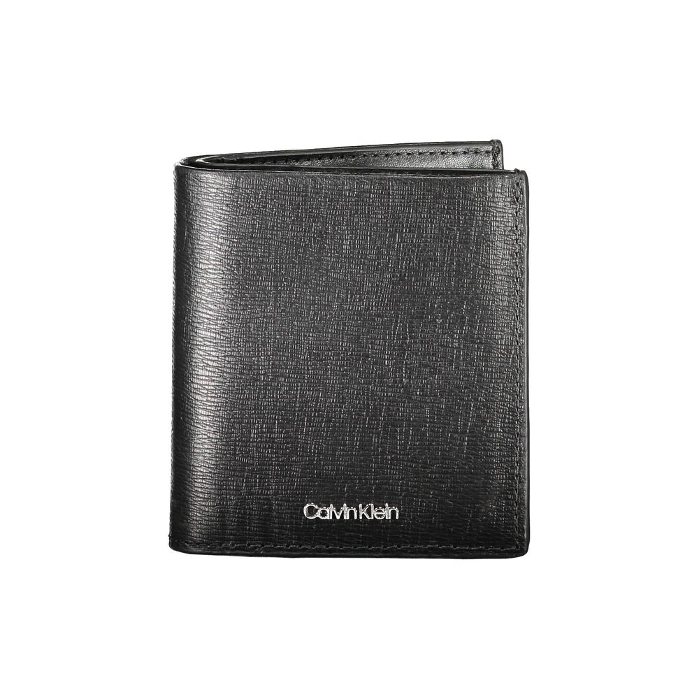 Calvin Klein Black Leather Men Wallet Mens Wallet