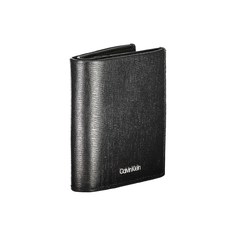 Calvin Klein Black Leather Men Wallet Mens Wallet
