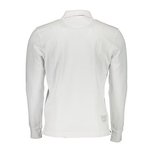 La Martina White Cotton Polo Shirt