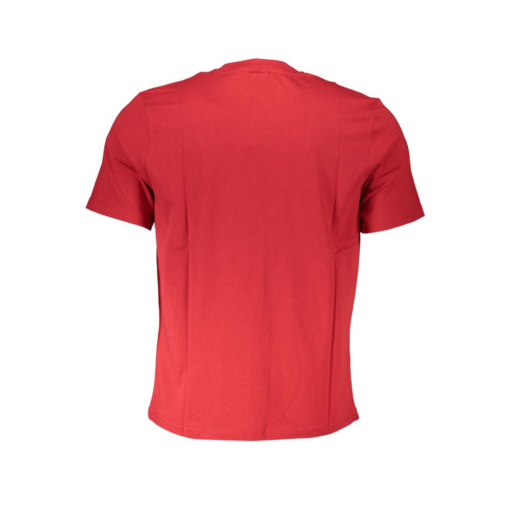 North Sails Red Cotton T-Shirt Mens T-Shirt