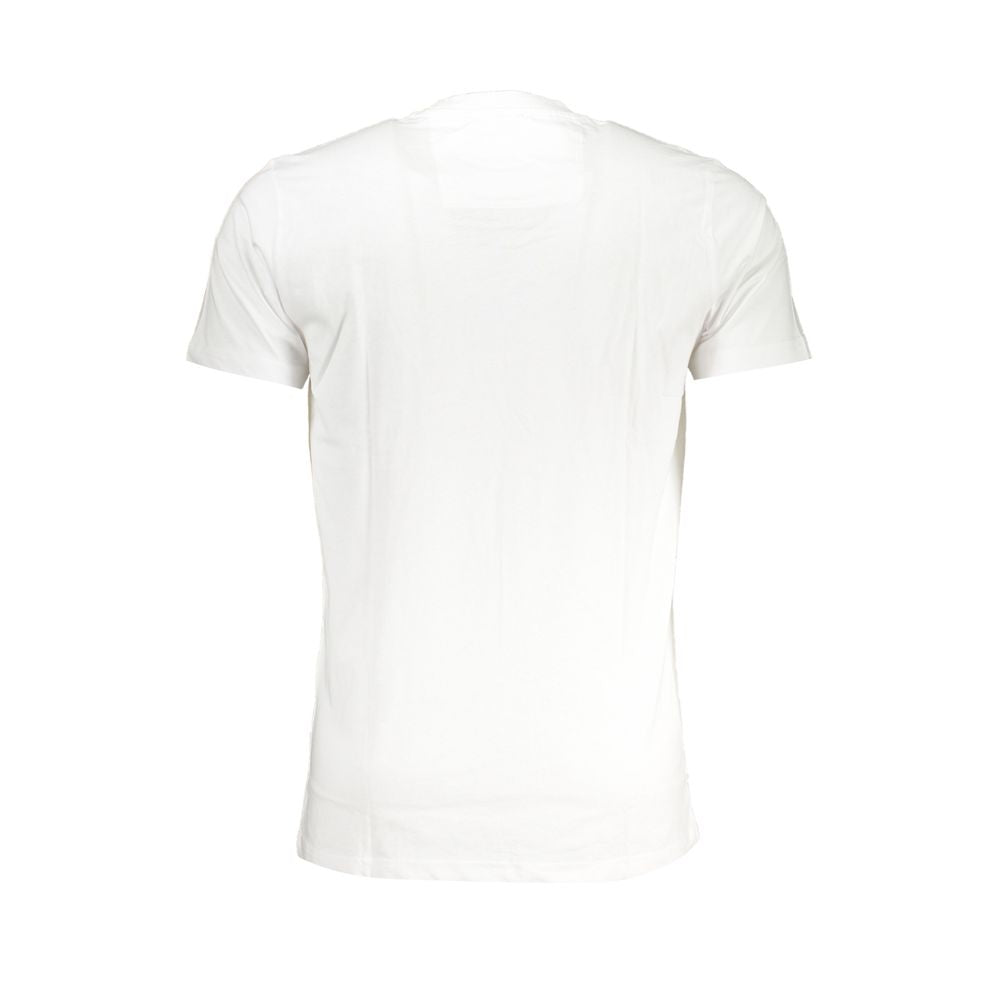 Cavalli Class White Cotton T-Shirt Mens T-Shirt