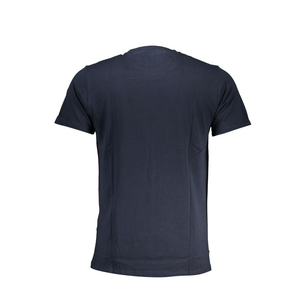 Cavalli Class Blue Cotton T-Shirt Mens T-Shirt