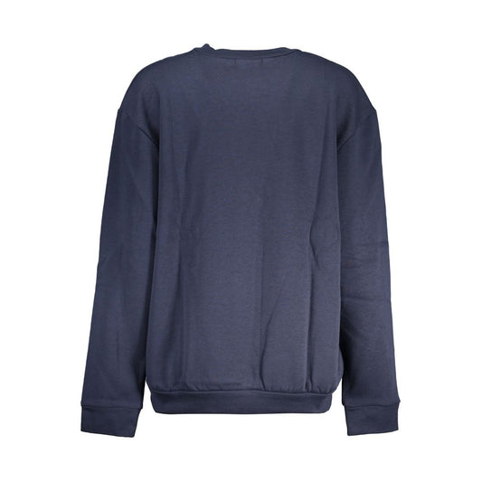 Cavalli Class Blue Cotton Sweatshirt